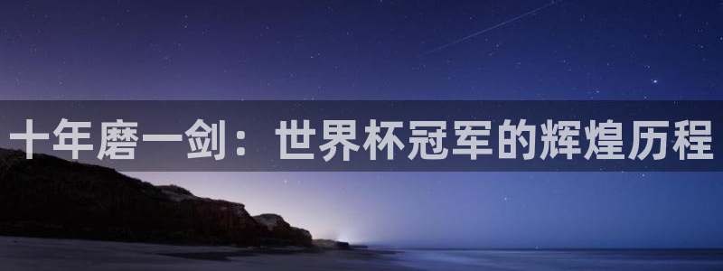 免费足球比赛直播高清:十年磨一剑:世界杯冠军的辉煌历程