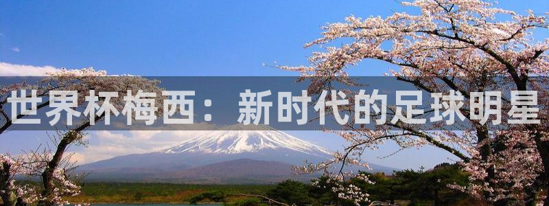 预选赛世界杯:世界杯梅西:新时代的足球明星